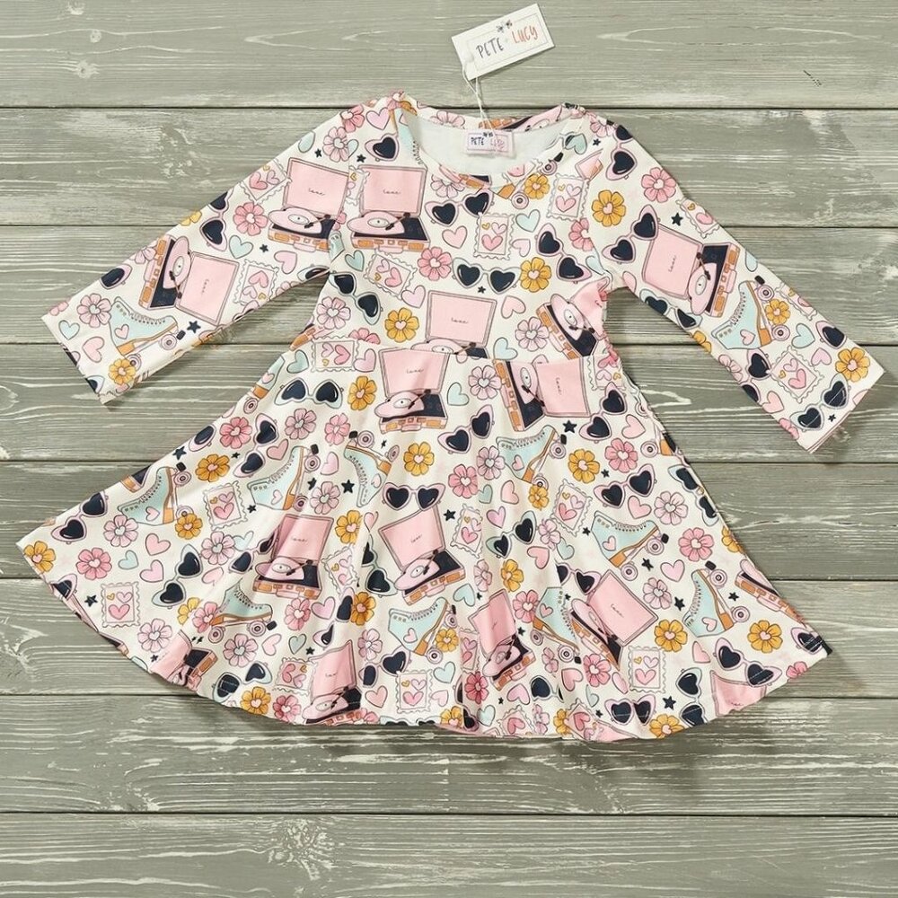 Pete + Lucy Retro Lovin Girl Dress